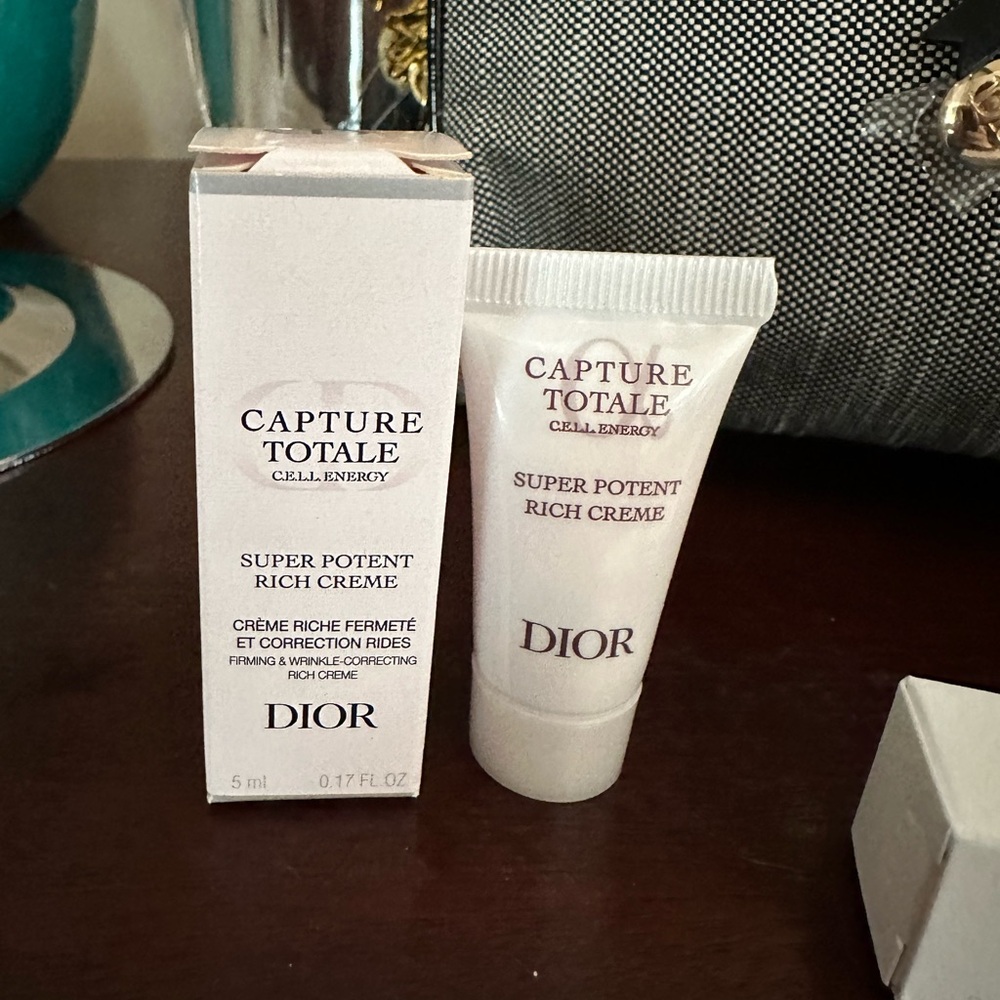 New Dior 4 piece bundle Vintage Tweed Parfums Beaute cosmetic case - Picture 6 of 14